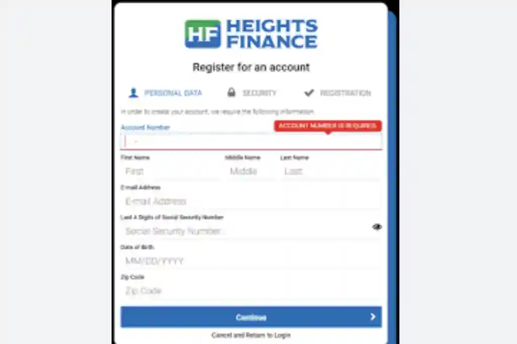 Heights Finance Login