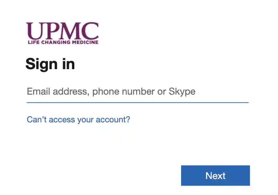 Upmc login