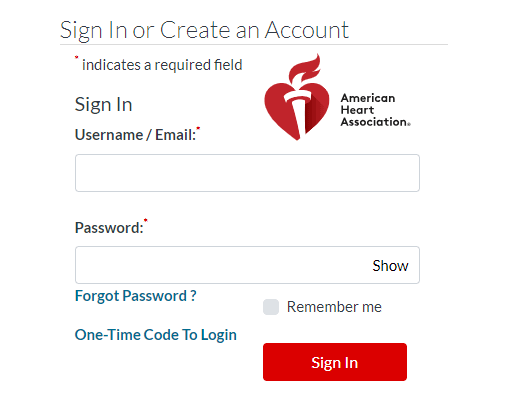 Aha Instructor Login Https ahasso heart