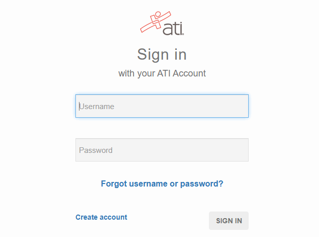ati student login