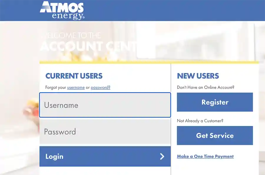 atmos energy login