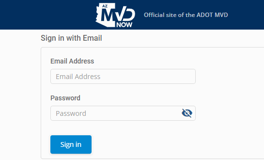 azmvdnow login