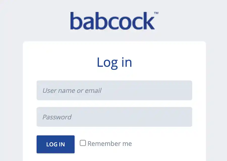 babcock big benefits login
