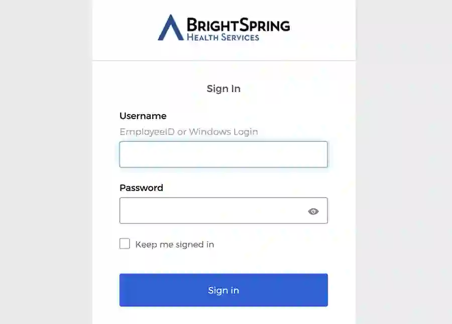 bright springs login