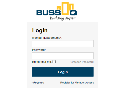 bussq member login
