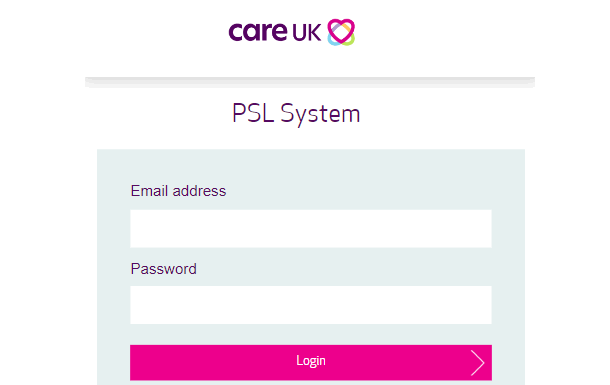 care uk login payslip
