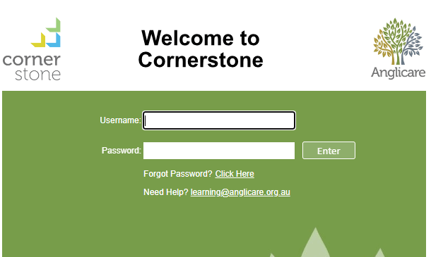 cornerstone anglicare login