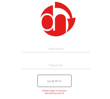 dochosting login