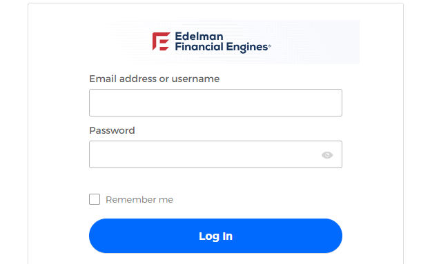 edelman financial engines login
