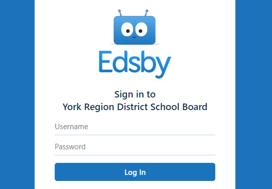 edsby yrdsb login