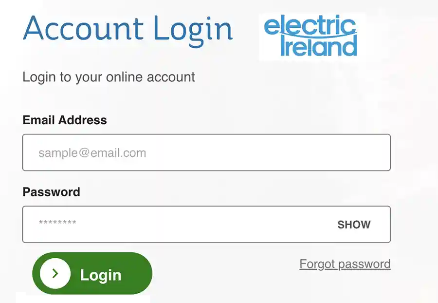 electric ireland login