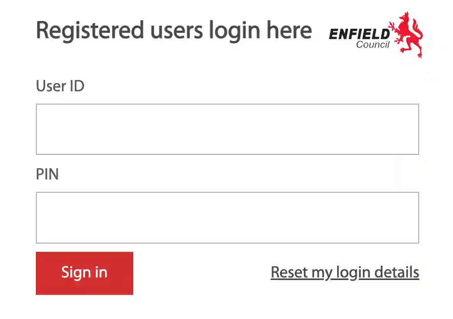 enfield bidding login