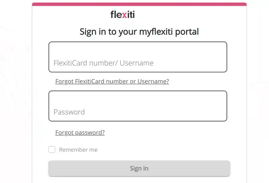 flexiti login