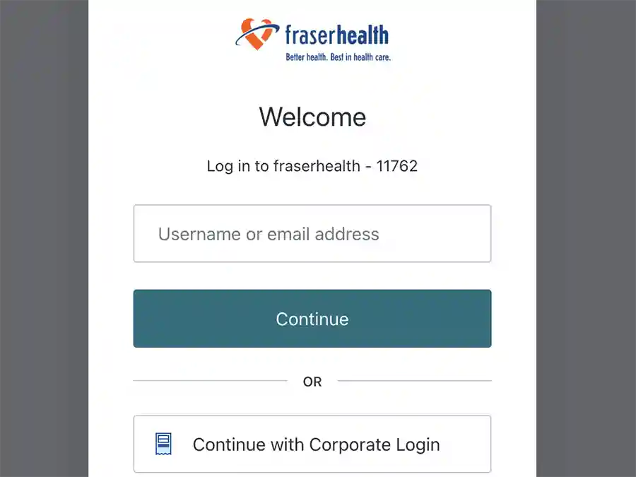 fraser health careers login