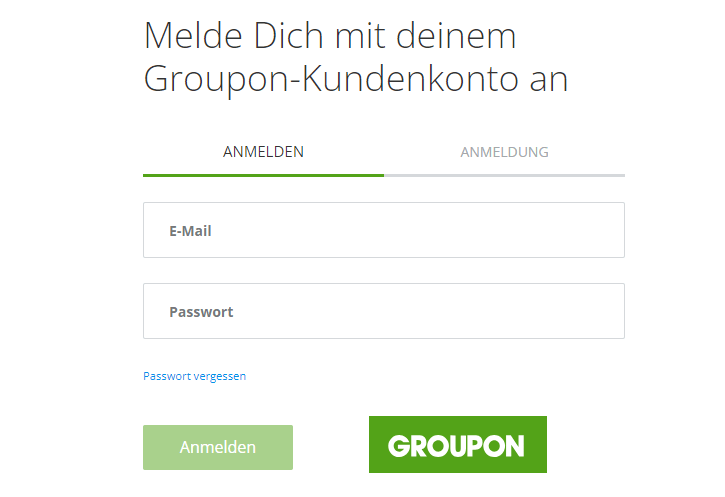 Groupon Login - www.groupon.de