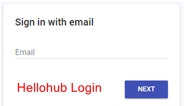 hellohub login