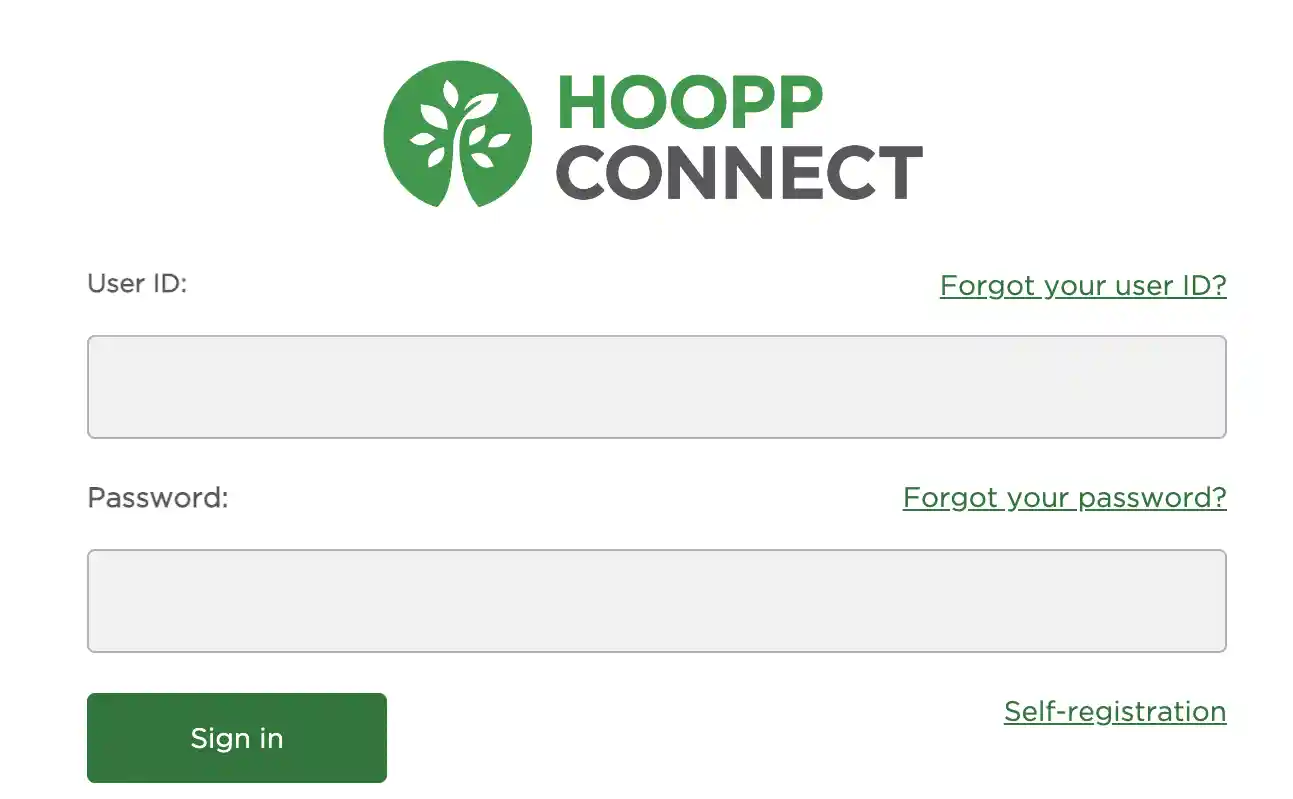 hoopp connect login