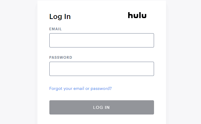 hulu.com login