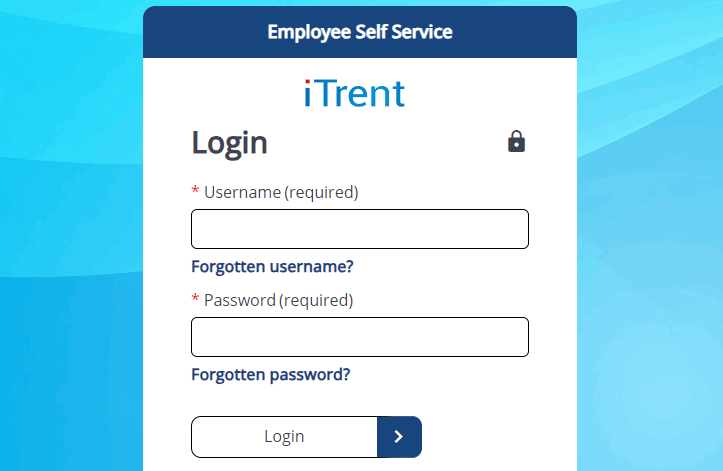 itrent calderdale login