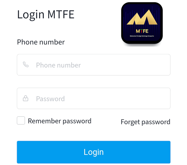 mtfe login