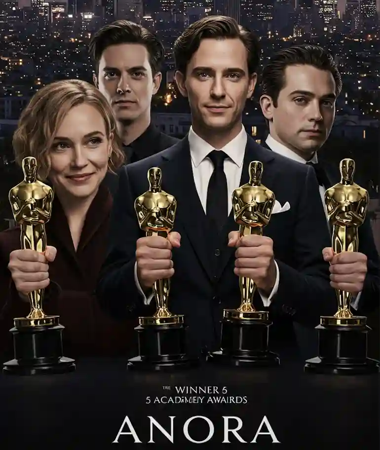 Anora Movie Poster with Awards